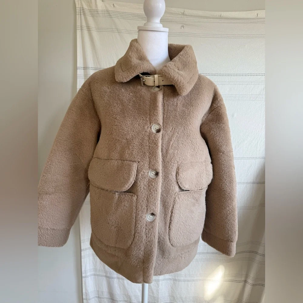 Winter fleece coat. Size S - Picture 4 of 5